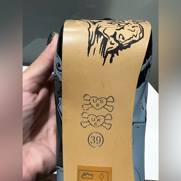 Iron Fist Zombie Heels Size US 8 (EU 39) - Never Worn - Picture 5 of 8